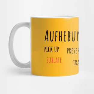 Hegel Aufhebung Mug